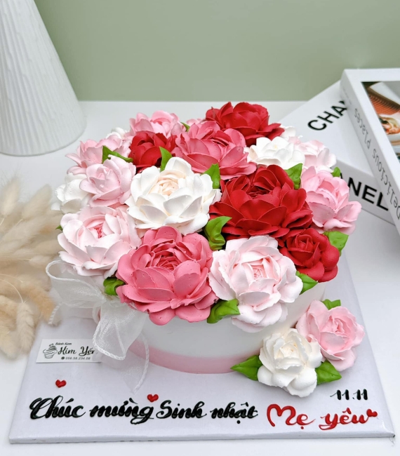 Bánh tặng mẹ yêu 