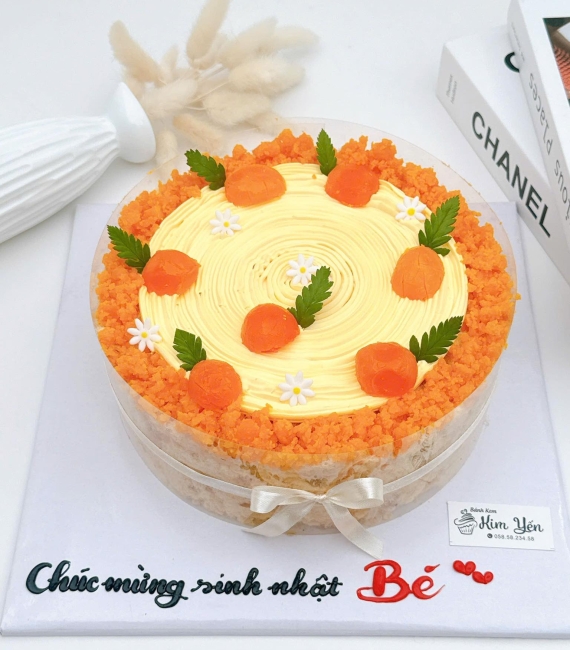 Bánh bông lan tặng sinh nhật  bé