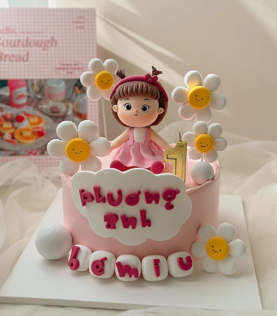 Bánh mừng đầy tháng đáng yêu 