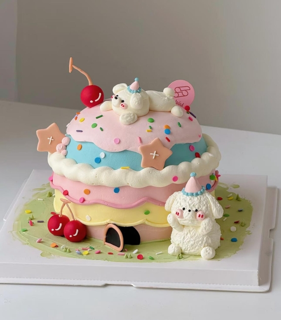  Bánh kem hàn quốc ít ngọt