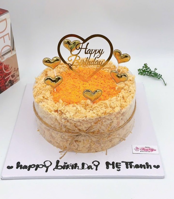 Mẫu bánh bông lan trứng muối tặng mẹ yêu 20/10