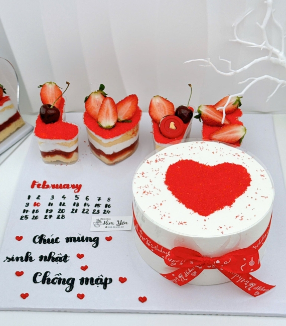 Sét bánh tặng người chồng yêu