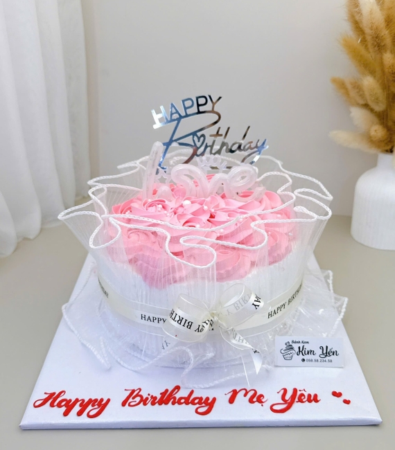 Bánh kem hoa hồng