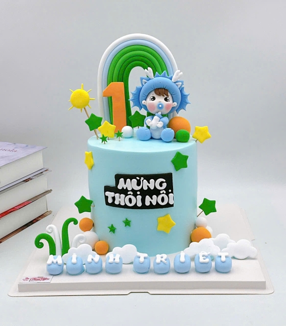 Mẫu bánh thôi nôi tạo hình -Tiệm bánh ngon cao lãnh