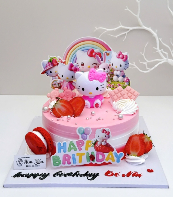 Mẫu bánh xinh đáng yêu dành cho bé gái