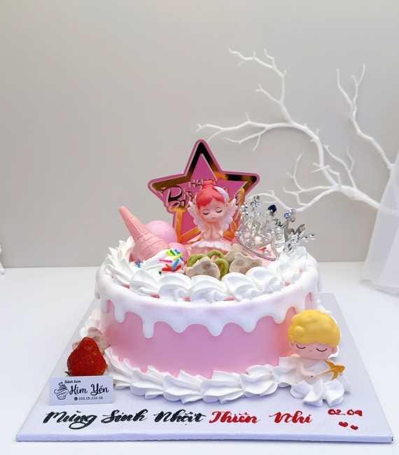 Mẫu bánh dành cho công chúa yêu nhà mình