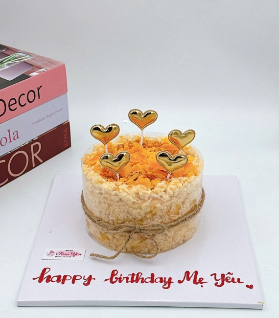 Mẫu bánh bông lan trứng muối tặng mẹ mẫu đẹp