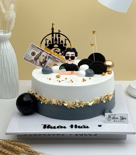 Mẫu bánh kem tặng nam tặng anh trai