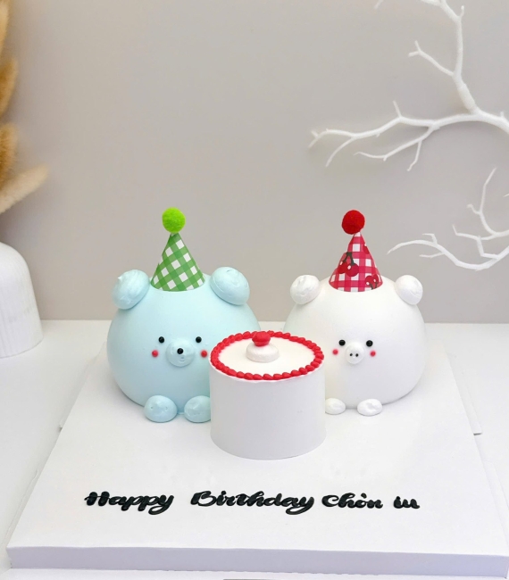 Bánh kem style Hàn Quốc dành cho nhóm cặp đôi yêu nhau