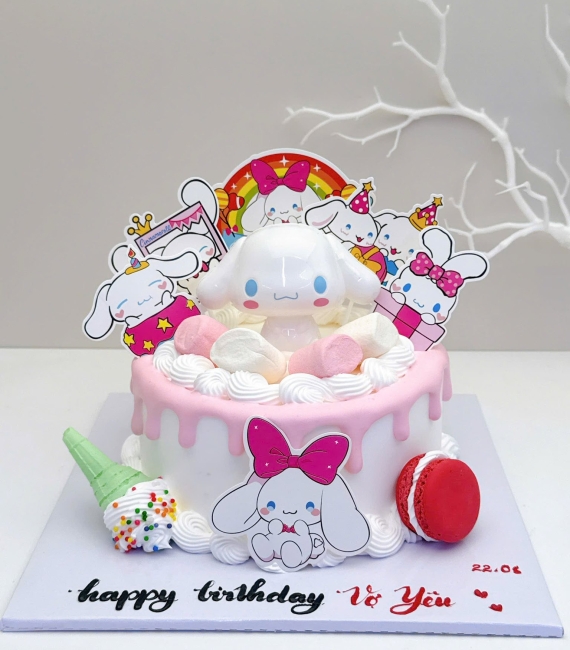 Bánh kem dành cho bé gái,mừng ngày sinh nhật