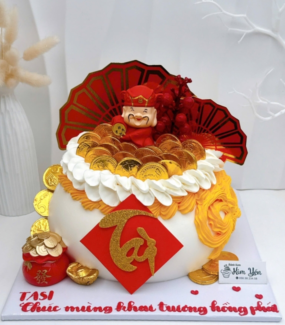 Bánh kem khai trương mừng khai trương công ty