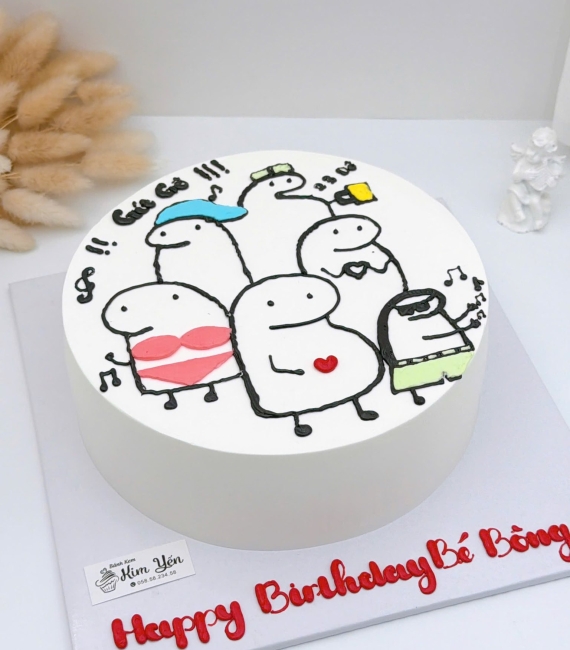 Bánh kem style Hàn Quốc dành cho team bạn thân