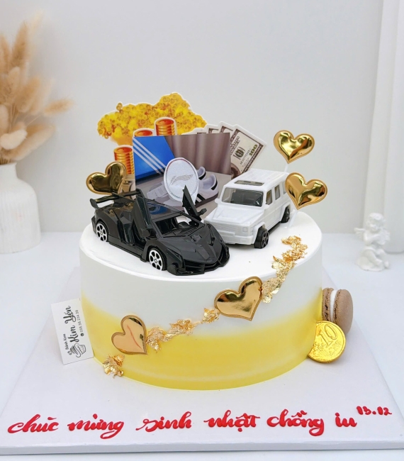 Bánh kem chúc mừng chồng yêu