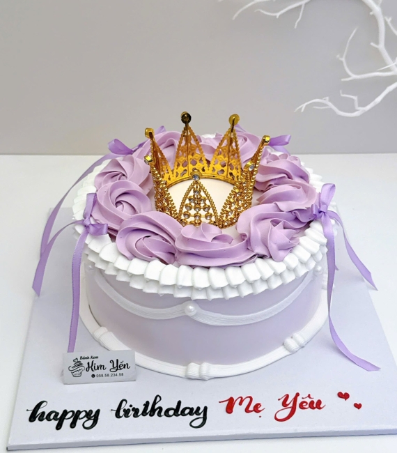 Bánh kem dành nữ mẫu đẹp 2025 