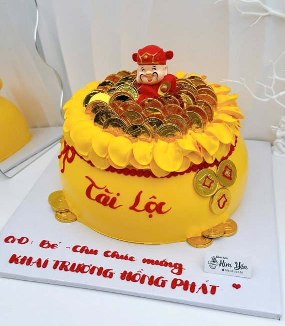 Bánh kem khai trương mừng khai trương spa