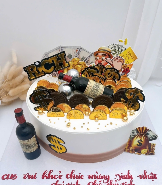 Bánh kem chúc mừng chủ tịch ,sếp cao cấp