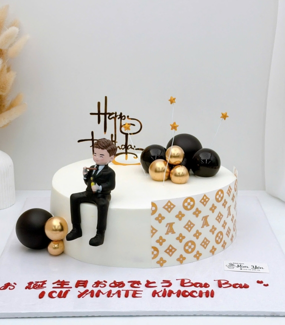 Bánh kem chúc mừng sinh nhật sếp nước ngoài