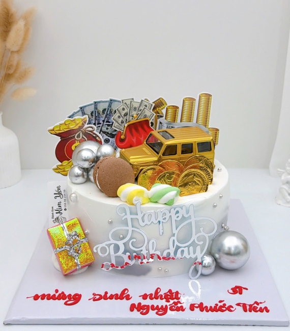 Mẫu bánh kem dành cho nam hot 2026