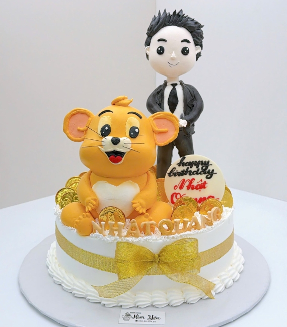  Bánh kem tạo hình 3d tuổi chuột mẫu đẹp 2026
