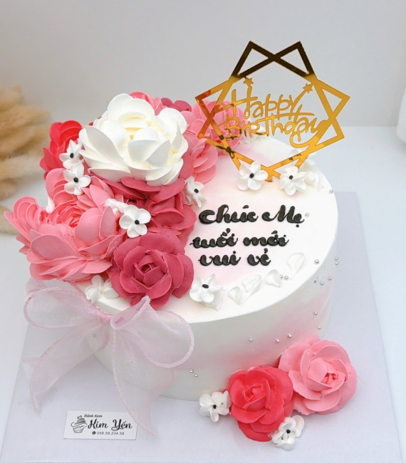 Mẫu Bánh kem tặng mẹ yêu ngày 8/3 hot 2026