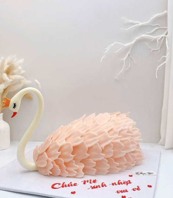 Mẫu Bánh Kem cưới mẫu bánh thiên nga đẹp 2026