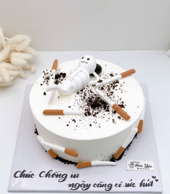 Mẫu bánh kem dành cho nam hot nhây bựa