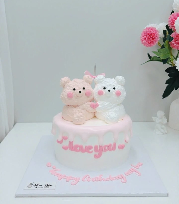 Bánh kem hàn quốc dành tặng người thương 