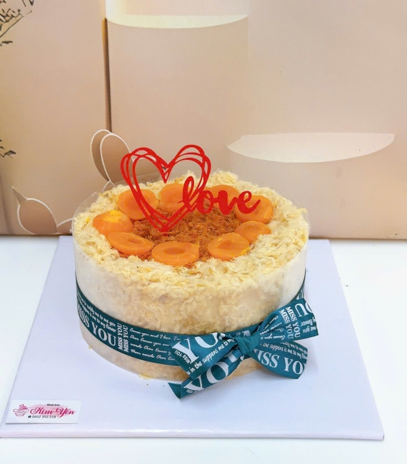 Mẫu bánh bông lan trứng muối  tặng 20/11 tặng thầy giáo