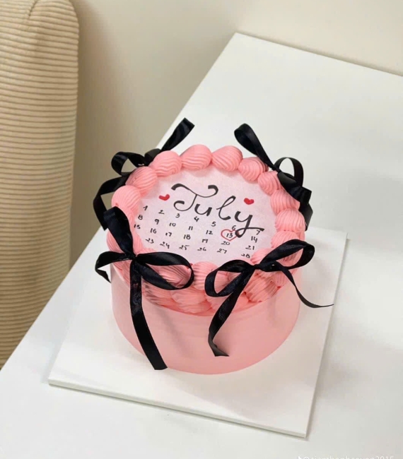 Bánh trang trí dễ thương