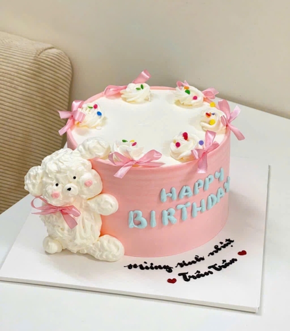 Bánh trang trí dễ thương