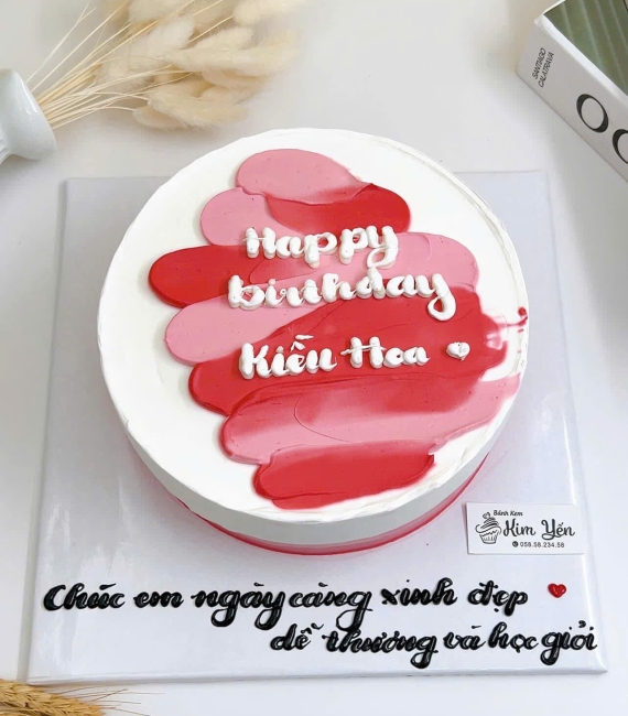 Bánh kem tặng em yêu 