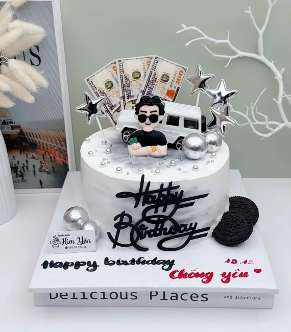 Bánh kem tặng chồng yêu