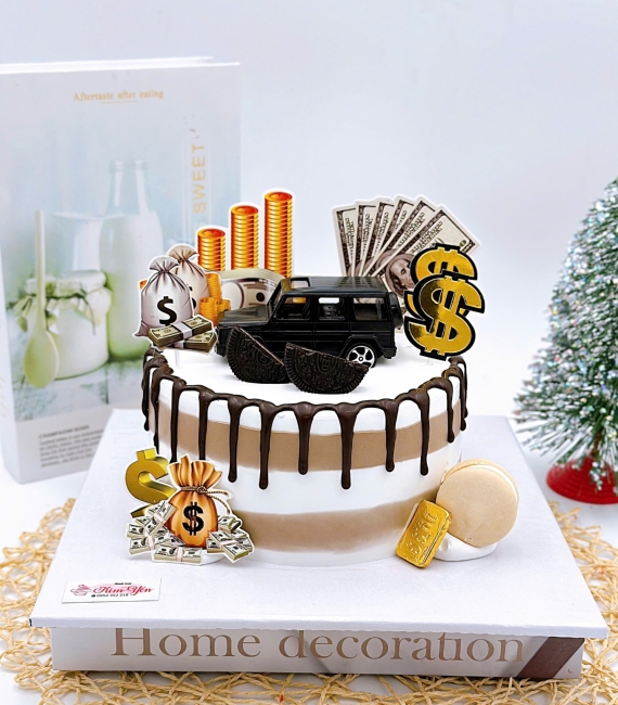 Bánh kem mô hình ô tô 
