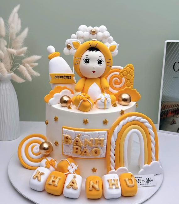 Bánh hình con hổ dễ thương