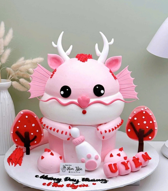 Bánh thôi nôi con vật dễ thương