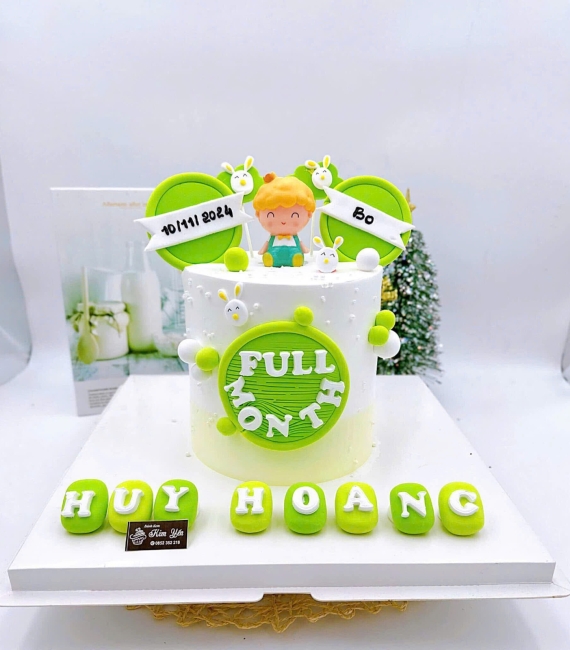 Bánh thôi nôi tặng cháu trai 