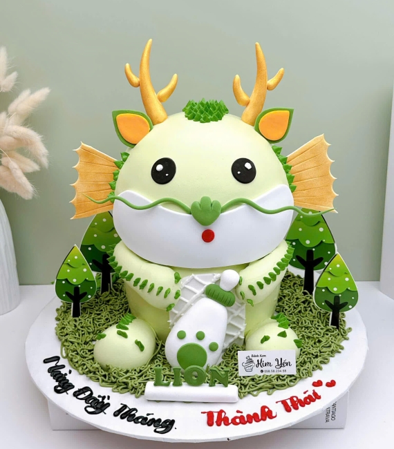 Bánh thôi nôi tặng cháu gái 