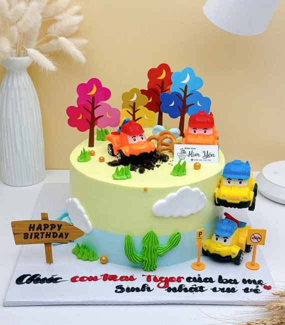 Bánh Kem hoạt hình 