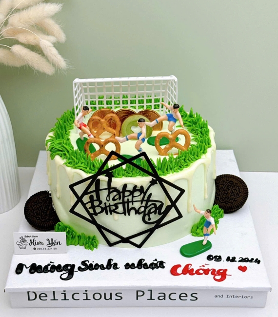 Bánh Kem hoạt hình bóng đá