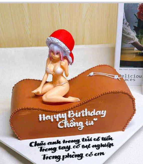 Bánh kem tặng chồng yêu 