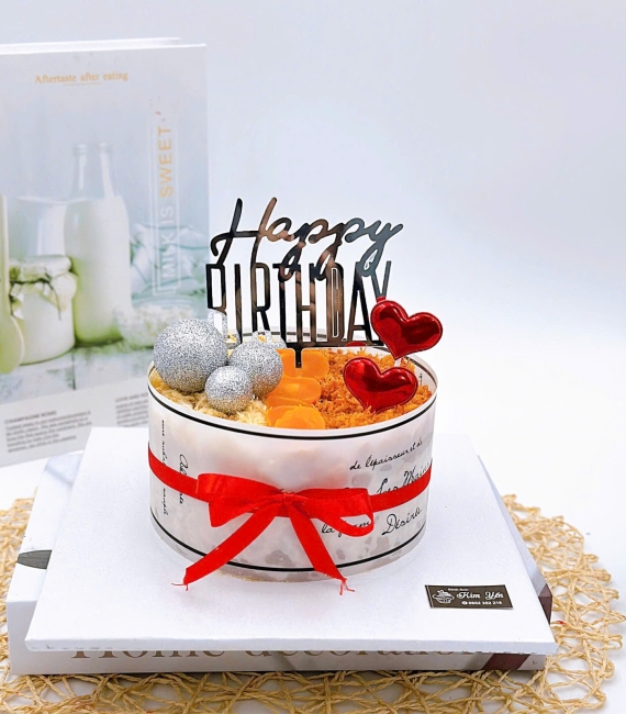 Bánh kem bông lan trứng muối 