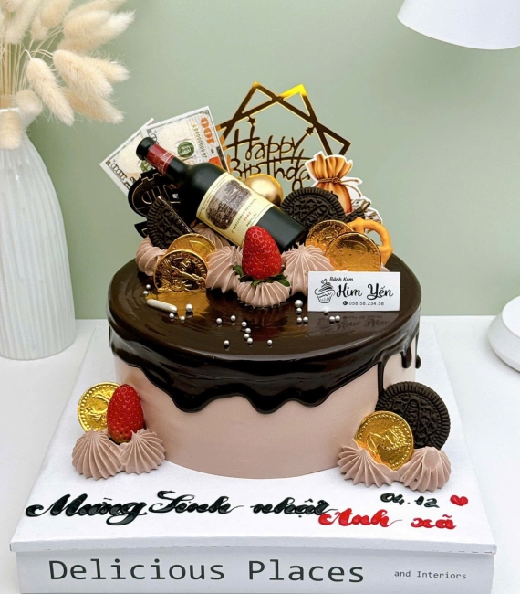 Bánh kem tặng anh xã