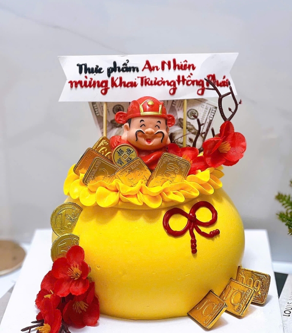 Bánh kem mừng khai trương 