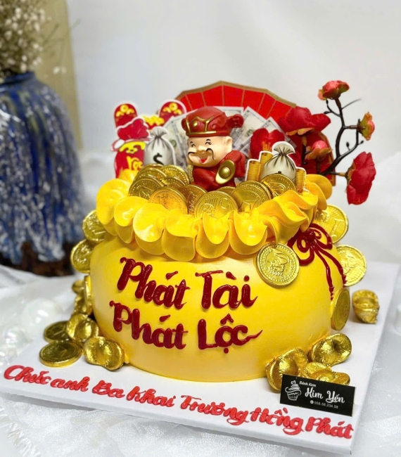 Bánh kem mừng khai trương 