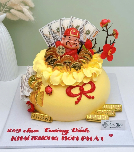 Bánh kem khai trương 