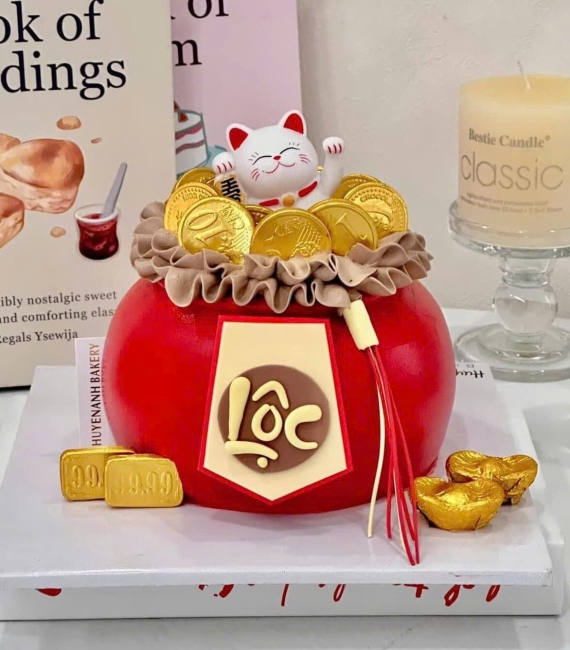 Bánh kem khai trương 