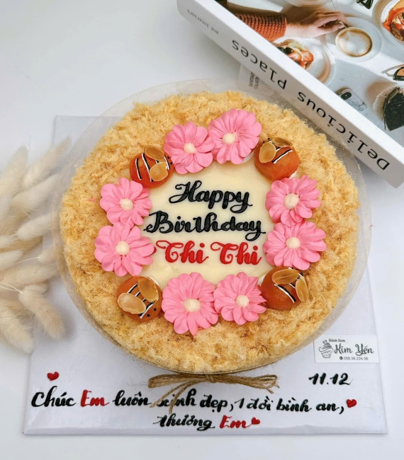 Bánh bông lan tặng chị 