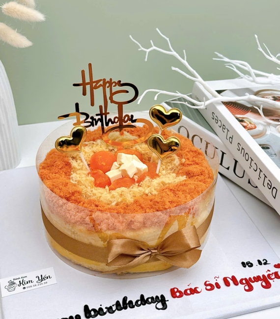 Bánh bông lan tặng sinh nhật 