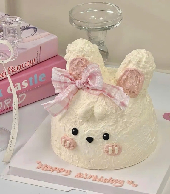  Bánh kem hàn quốc hình chú gấu đáng yêu