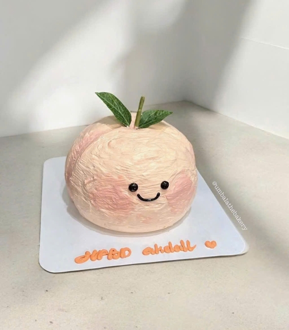  Bánh kem hàn quốc quả táo đáng yêu